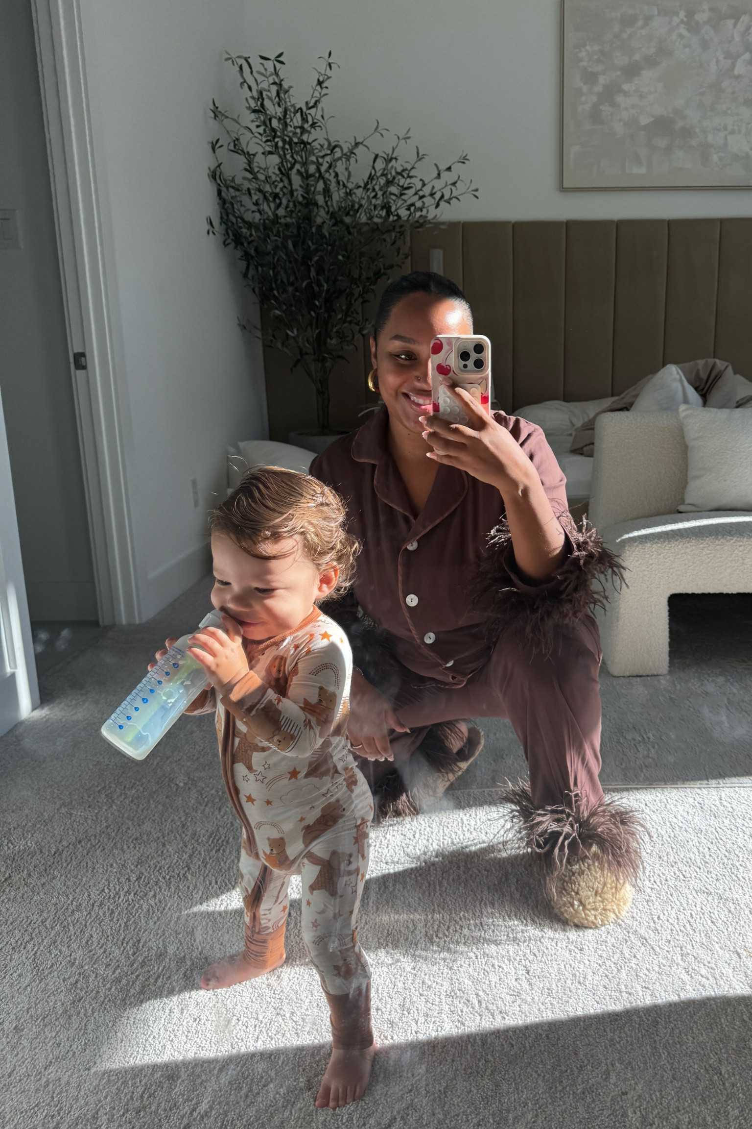 Mommy & son pajama sets! Our favorite pjs for babies are little sleepies and I love fancy pajamas, so daily sleeper is always my go to! 

#LTKKids #LTKFamily #LTKBaby