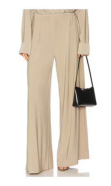 Norma Kamali Mens Pleat Pant in Elm from Revolve.com | Revolve Clothing (Global)