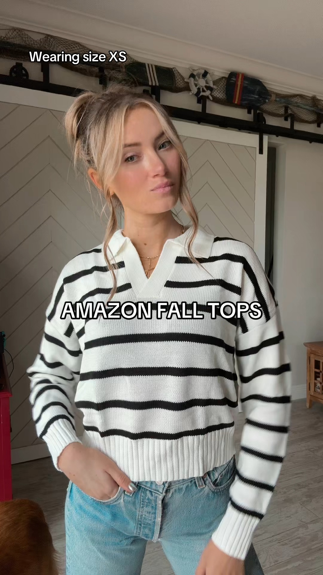 More Amazon fashion! Fall tops transitional pieces 
Winter tops 
Sweaters
Crew neck cozy sweatshirts 
Jackets shacket 

#LTKFallSale #LTKFindsUnder50 #LTKVideo