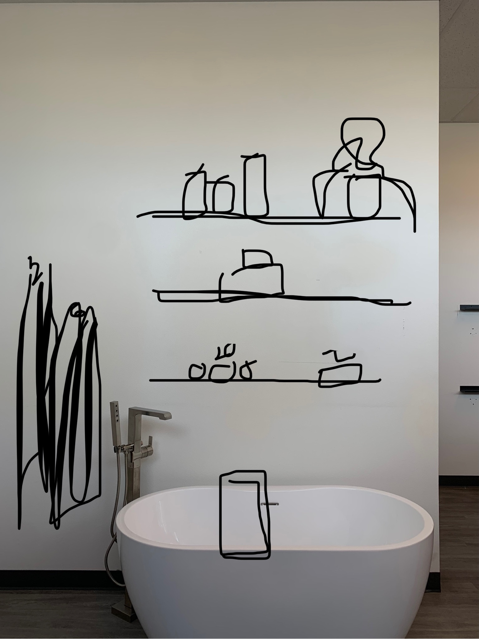 Heading to showroom tomorrow. Floating shelves have been installed! I’ll share updates tomorrow 

#LTKfindsunder50 #LTKhome #LTKfindsunder100