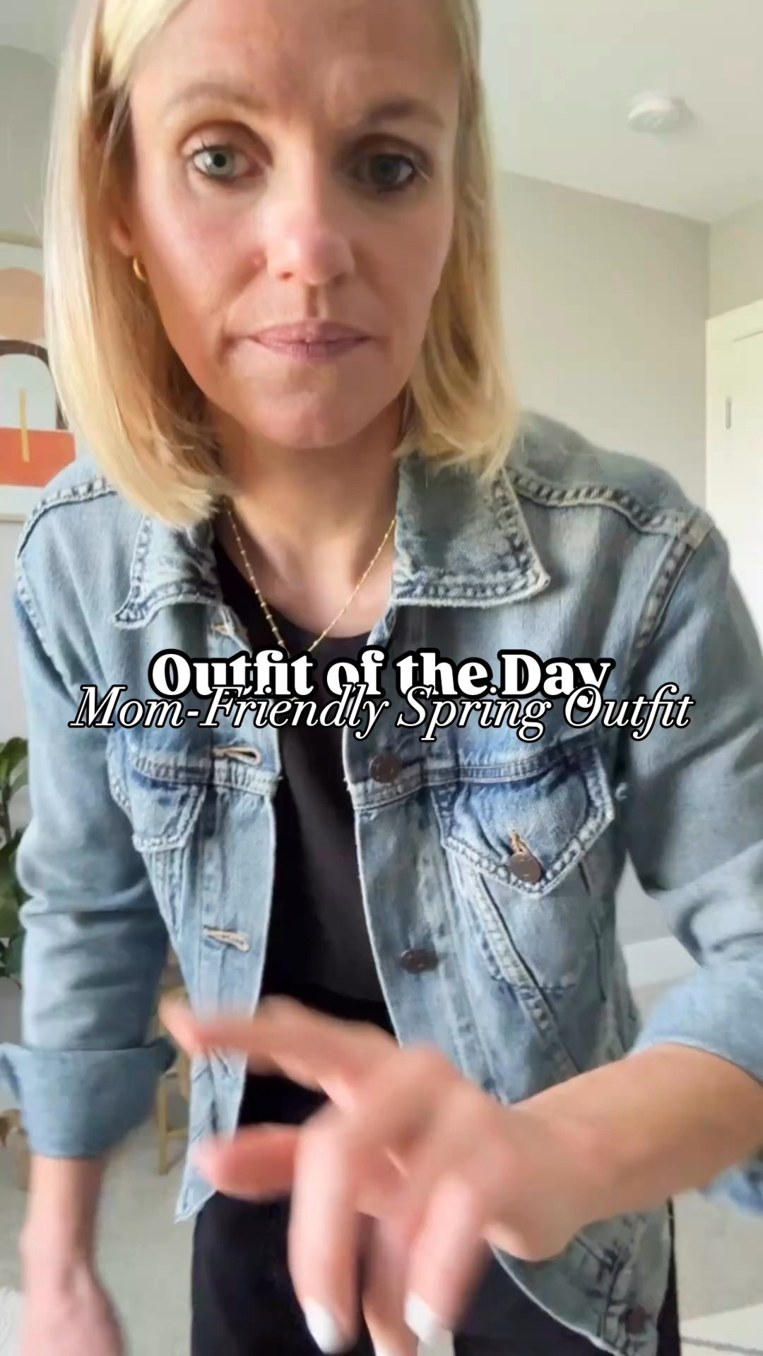 Outfit of the day! Mom-friendly spring outfit! Set- small || jacket- XSMALL

#LTKPetite #LTKStyleTip #LTKOver40