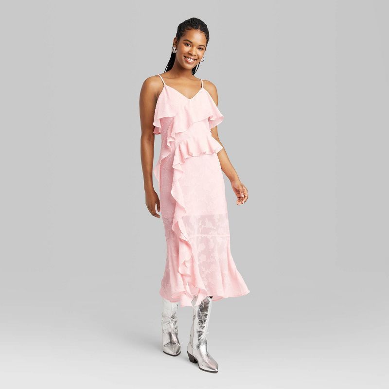 Women's Ruffle Midi Dress - Wild Fable™ | Target