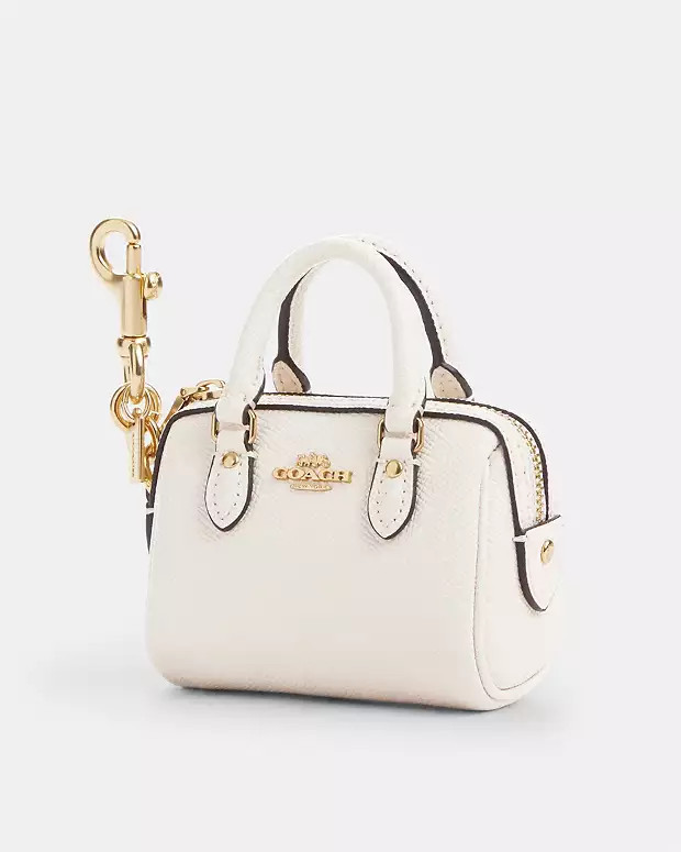 Mini Rowan Satchel Bag Charm | Coach Outlet US
