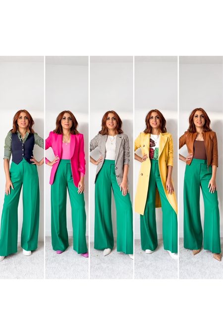 Styling Green Trousers

#LTKStyleTip #LTKFindsUnder100 #LTKWorkwear