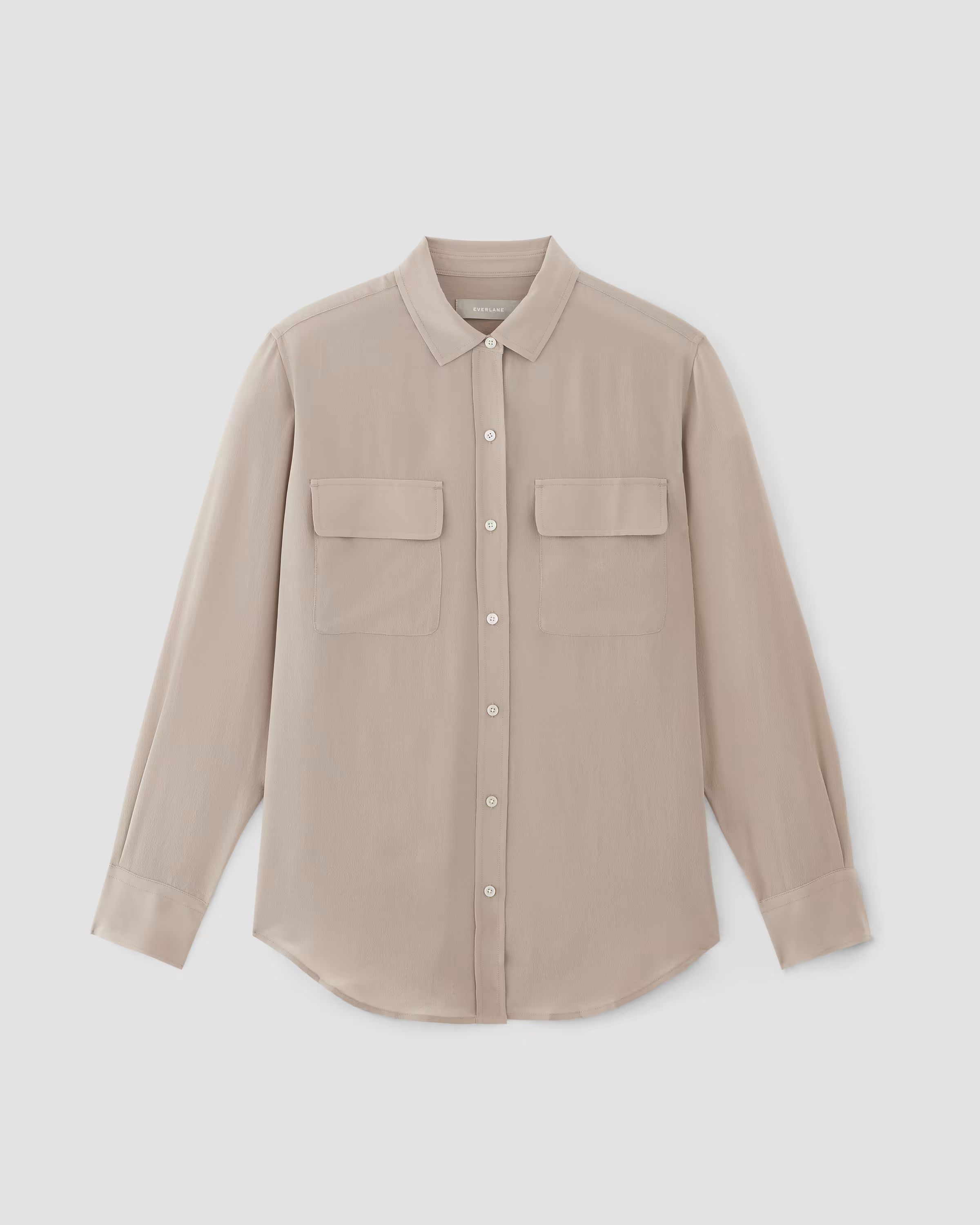 The Clean Silk Two-Pocket Relaxed Shirt | Everlane
