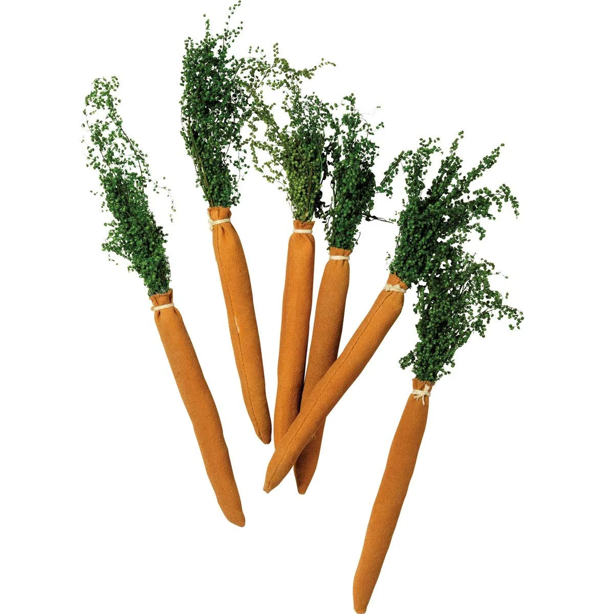 Primitives by Kathy, 105160, Primitive Carrots Home Decor, Easter, Set of 6, Cotton and Natural F... | Walmart (US)