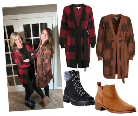 It's cardigan season! Or should I say "Coatigan"!!! These are the new $25 "Coatigans" from @walmart!!! These are so cozy and soft and the perfect layering piece! Our leggings are 3 pairs for $16 and we found the boots there too! 

#LTKshoecrush #LTKstyletip #LTKworkwear