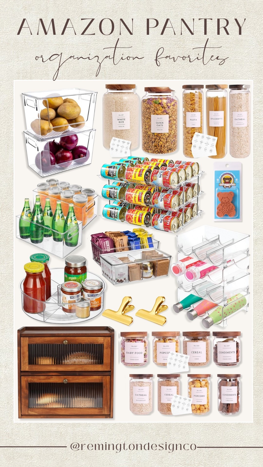 Amazon pantry organization favorites 

#LTKFindsUnder50 #LTKSeasonal #LTKHome