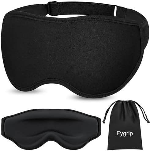 3D Eye Mask Sleep Mask for Men & Women, 100% Pressure-Free & Light Block-Out Eye Mask for Sleep w... | Amazon (US)