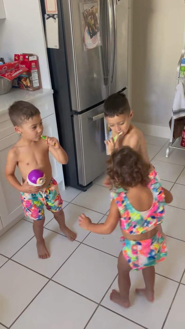 Loves matching, dancing and multitasking. 

#LTKBaby #LTKFamily #LTKSwim