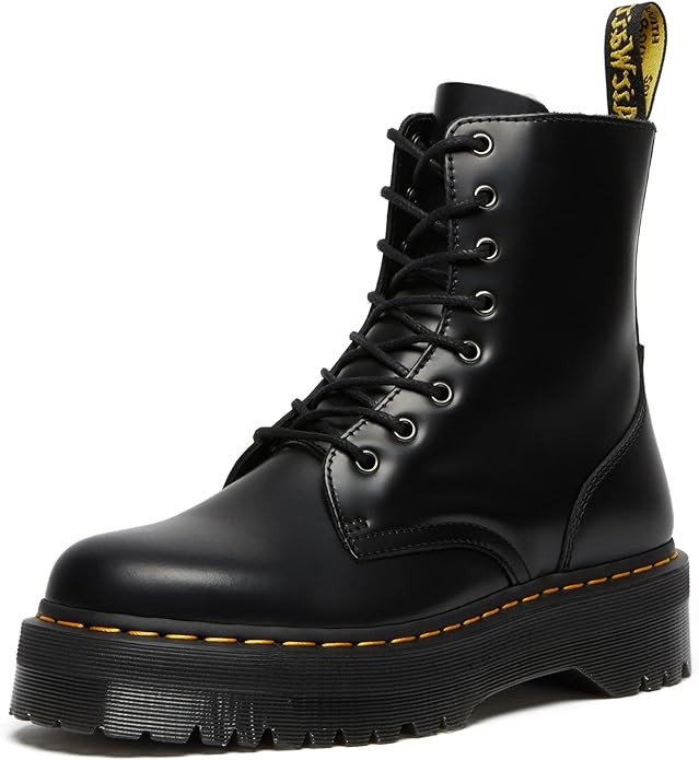 Dr. Martens, Jadon 8-Eye Leather Platform Boot for Men and Women | Amazon (US)