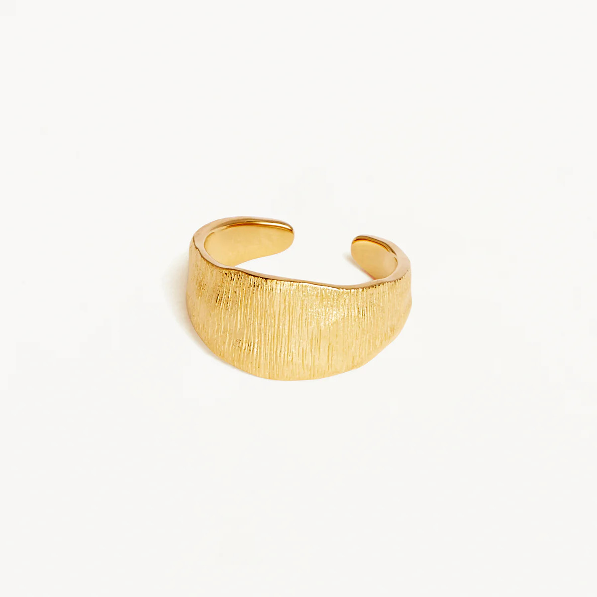 18k Gold Vermeil Woven Light Ring | By Charlotte