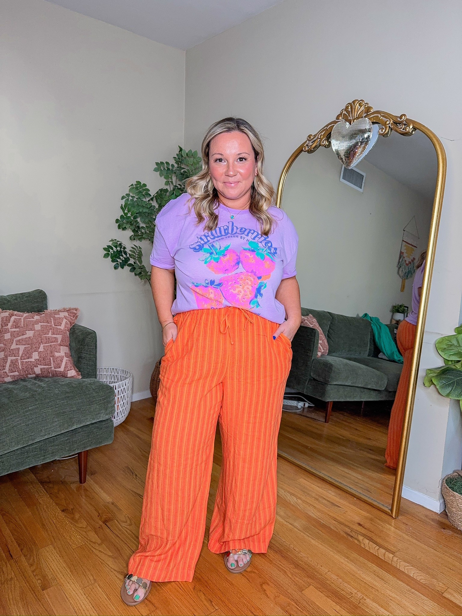 Casual Spring Outfit
Casual spring outfit Graphic tee size down several sizes it is super oversized but it is light weight and soft!! Pants size LARGE PETITE

#LTKStyleTip #LTKSeasonal #LTKMidsize