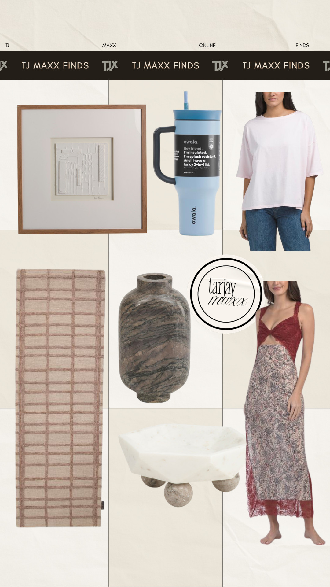 Loving these TJ Maxx finds! The home pieces look way more expensive than they are and that dress is such a good find for spring or even a vacation night!
spring outfits 2026, easter dress women, easter outfits women, easter basket ideas, date night outfits, vacation outfits beach, spring dresses, plus size fashion, work outfits, business casual workwear, tjmaxx online, tjmaxx finds, online finds, home decor finds, spring home refresh, casual spring outfit, everyday style 

 #LTKgrwm #LTKootd #LTKHome