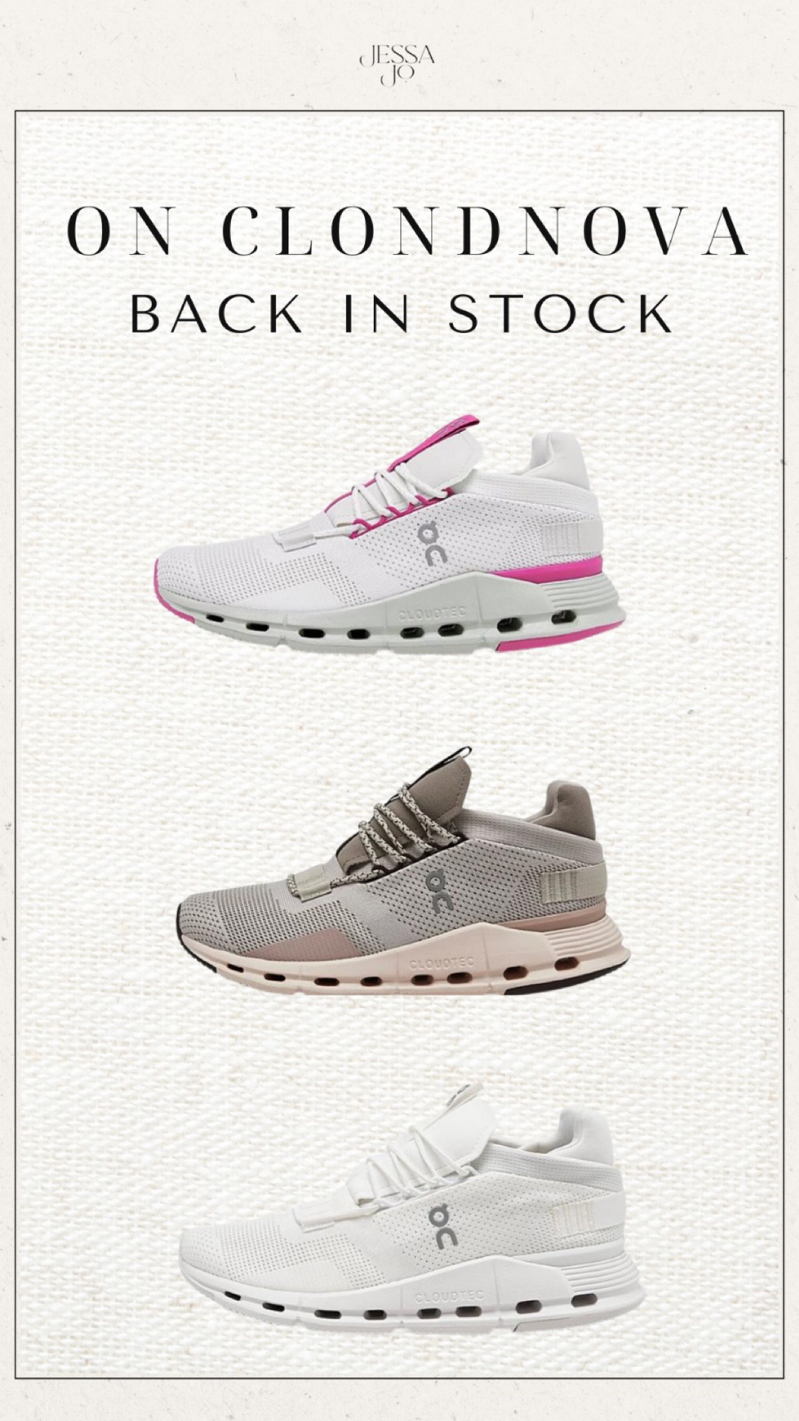 On Cloudnova Running Shoes

#LTKshoecrush