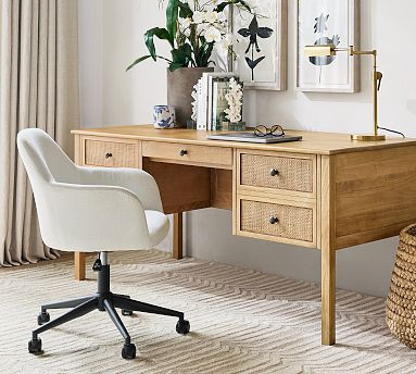 Channing Keyhole Desk (64") | Pottery Barn (US)