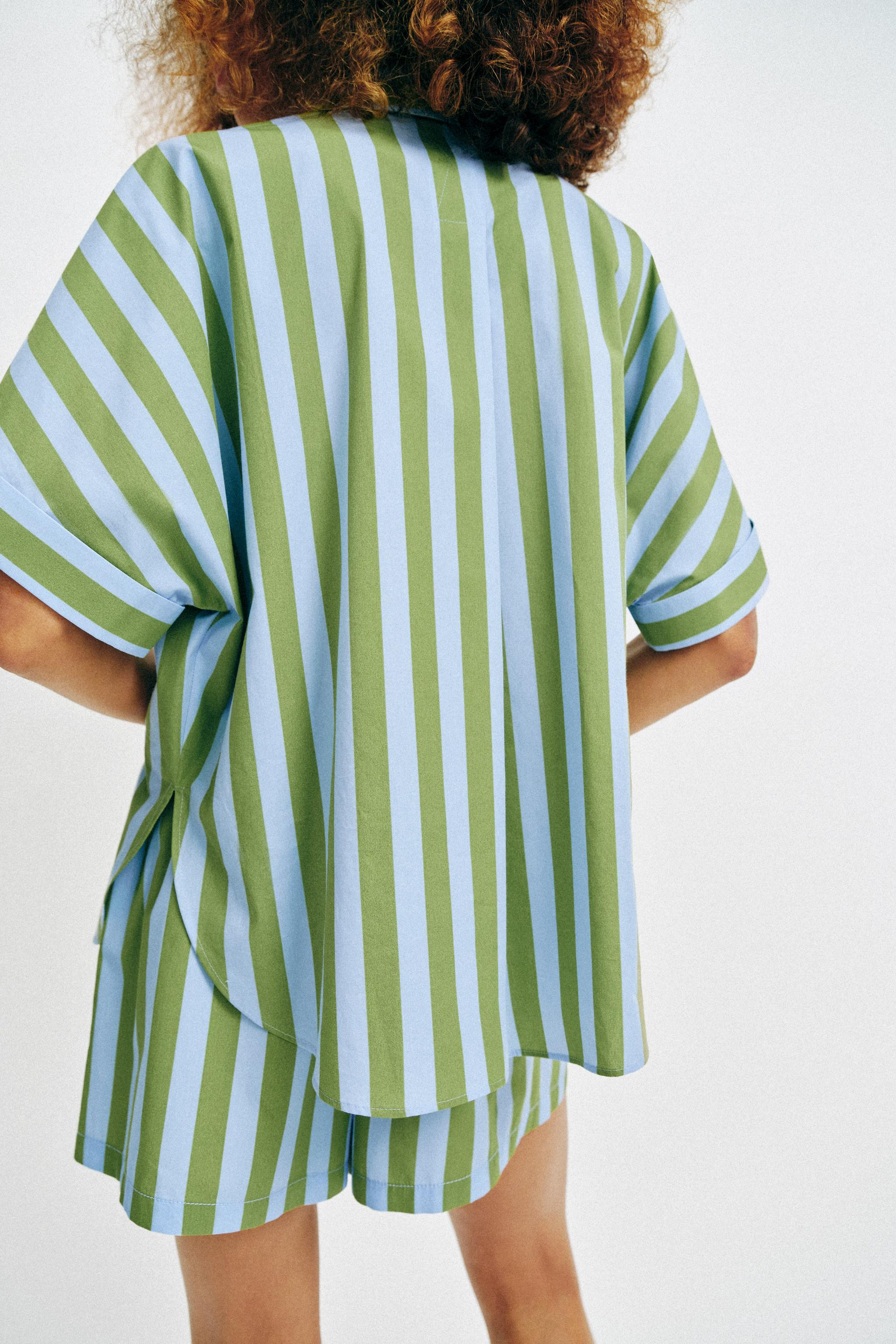 OVERSIZED STRIPED SHIRT | Zara US
