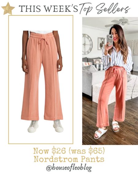 Xs pants. Small top. Nordstrom sale, cropped pants, wide leg pants, button down shirt, linen, stripes 

#LTKfindsunder50 #LTKover40 #LTKsalealert