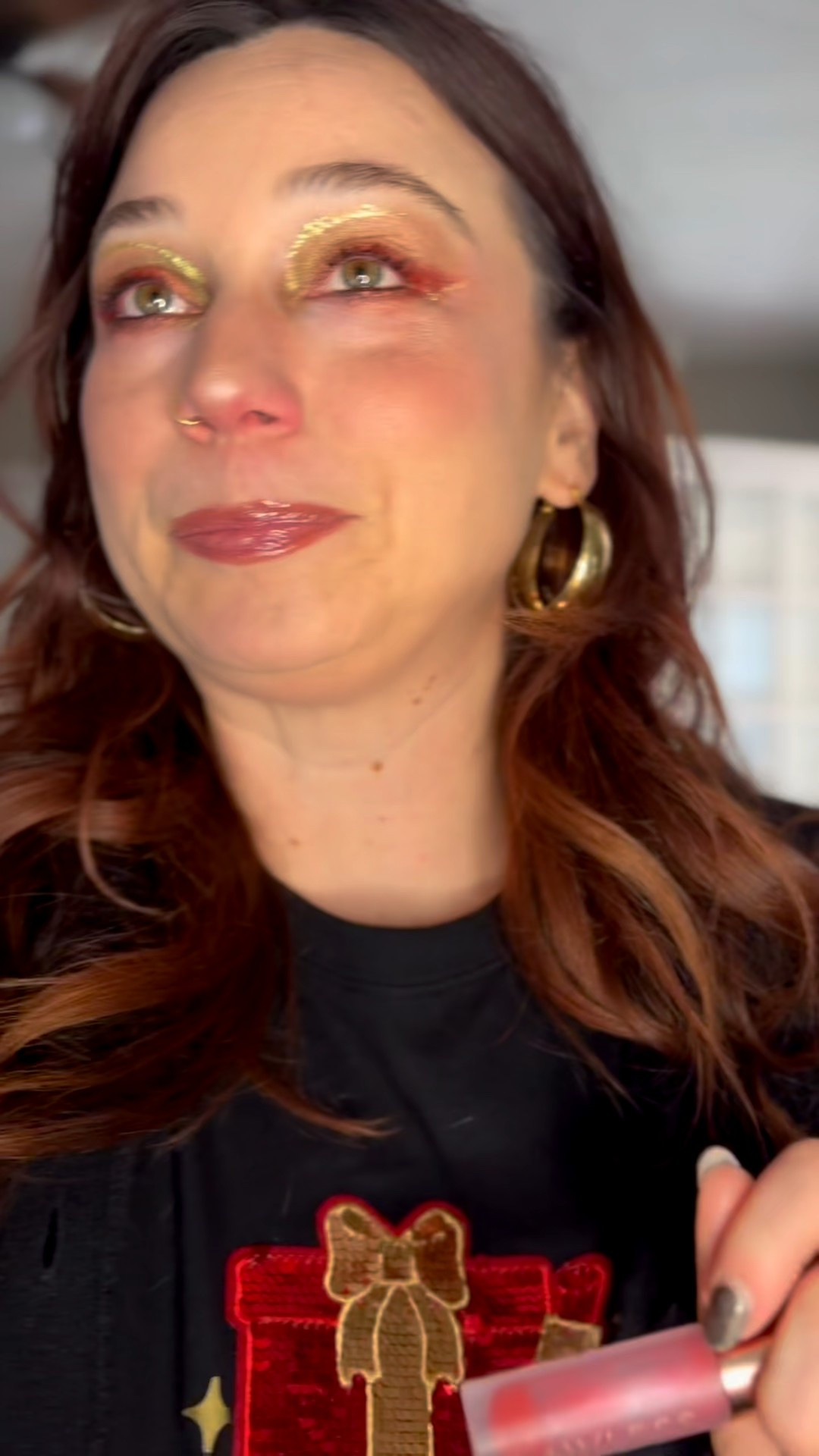 Festive makeup, griffindor inspired 🦁 bold and fiery just like them. 

#LTKBeauty #LTKgrwm #LTKHoliday