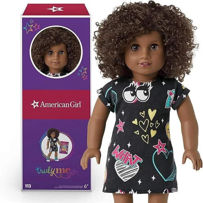 American Girl 18-Inch Doll with Brown Eyes and Natural Curly Hair | REBEL (formerly Rebelstork)