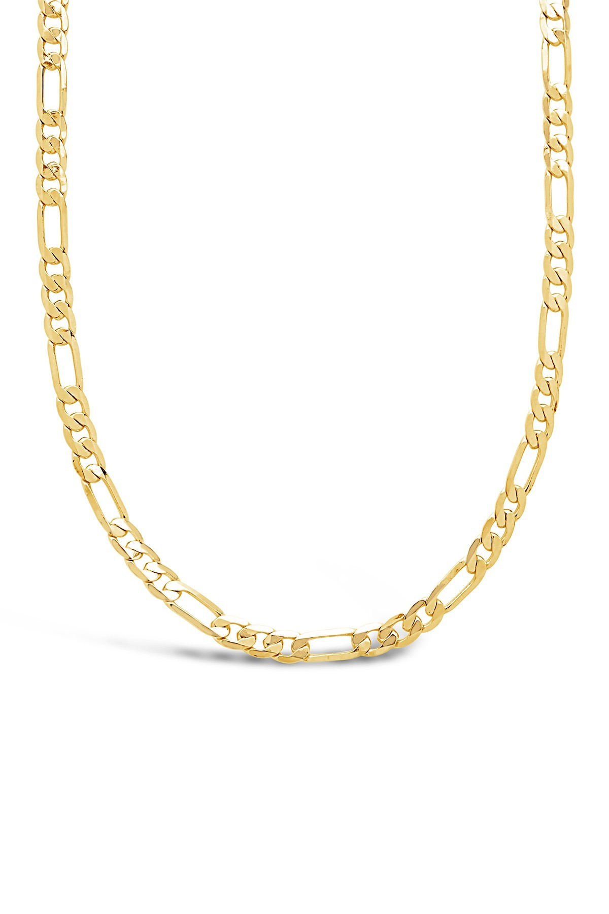 14K Gold Plated Figaro Chain Necklace | Nordstrom Rack