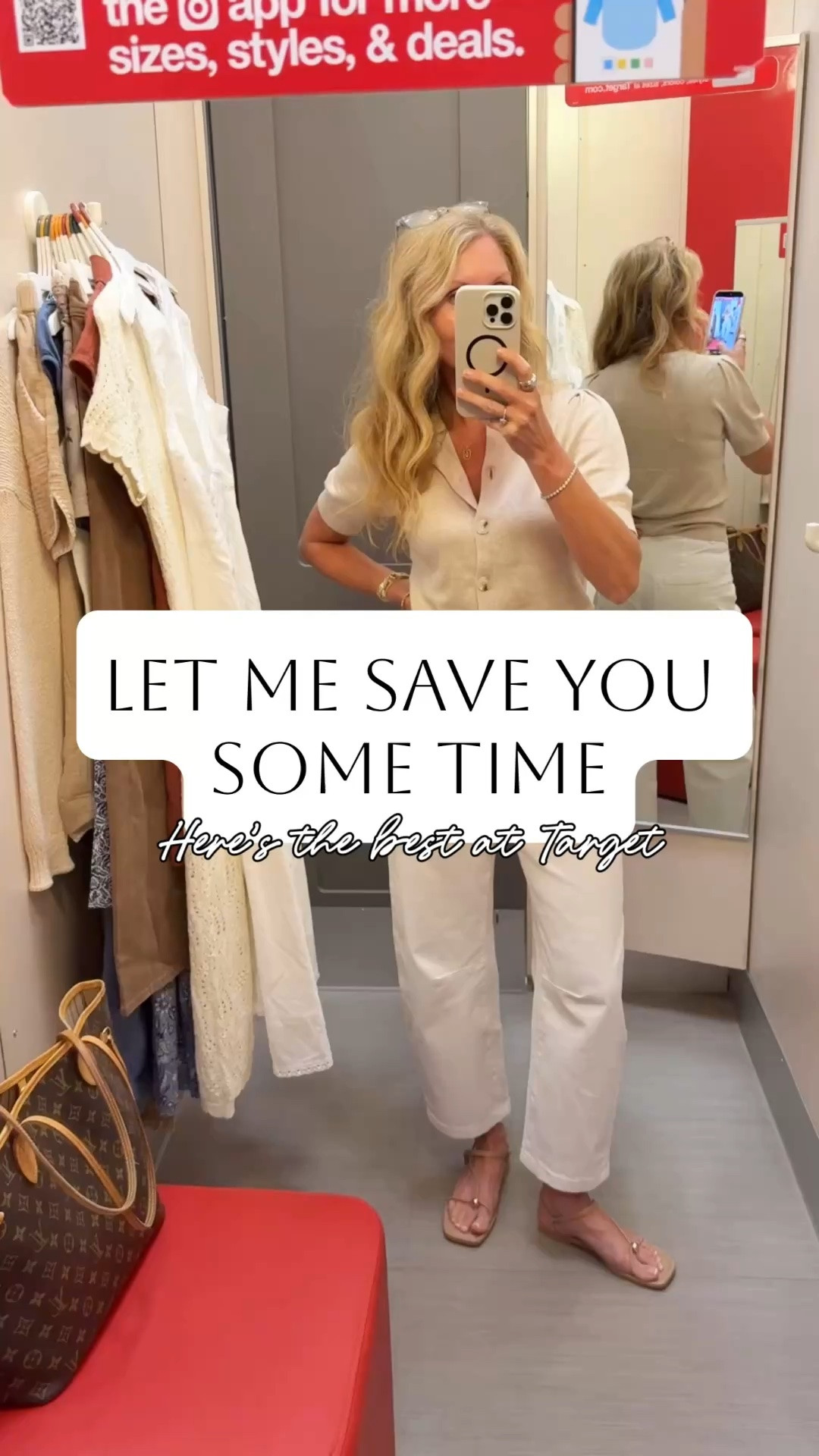 I tried it on so you don’t have to! Here are some of my favorite new finds that look so much more expensive than they are 🤍 
Target deal days are 6/23-6/26 so add to cart! 
Wearing a small


Target try-on haul, Target fashion finds, affordable summer outfits, classic style, midlife fashion, over 50 style, Target new arrivals, everyday outfits, budget-friendly fashion, casual chic, Target clothing, summer wardrobe, wearable fashion
#TargetStyle #TargetFinds #TargetFashion #TargetHaul #AffordableStyle #MidlifeStyle #Over50Style #ClassicStyle #EverydayOutfits #SummerStyle #LTKCreator #FashionOver50 #WearableStyle #BudgetFashion #StyleInspiration

#LTKootd #LTKSeasonal #LTKgrwm