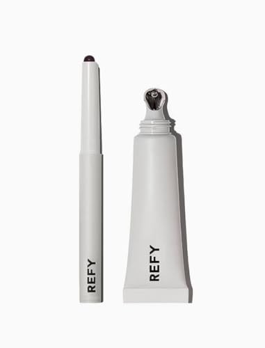 REFY Plum Lip Collection (Blur Liner and Tinted Lip Gloss) + Premium Korean Aloe Vera Sheet Masque | Amazon (US)