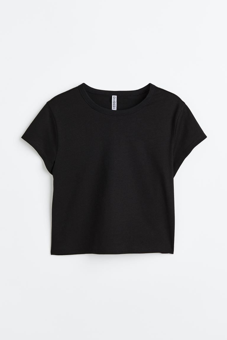 Cotton jersey T-shirt | H&M (UK, MY, IN, SG, PH, TW, HK)