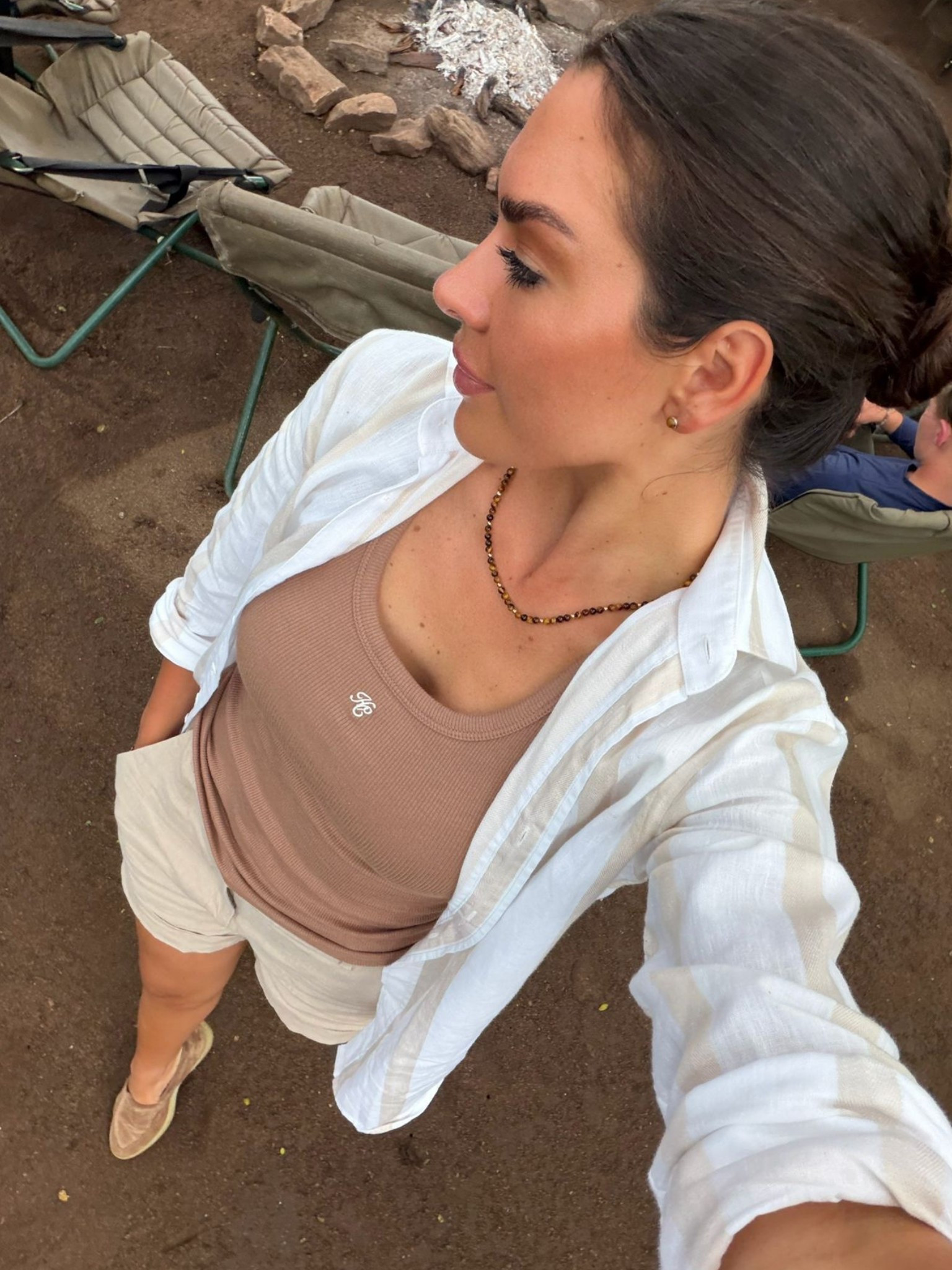 Casual spring summer outfit idea 
Safari outfit 

#LTKsummer #LTKspring #LTKuk