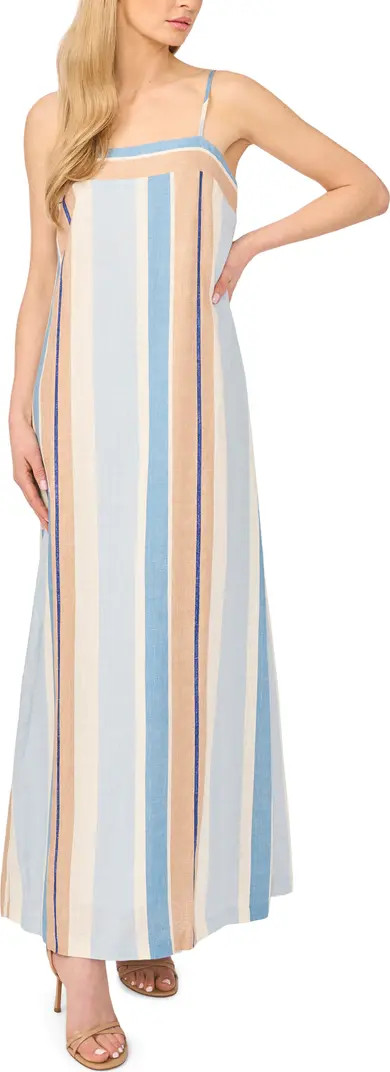 Halogen\u00ae Vertical Stripe Maxi Dress | Nordstrom | Nordstrom