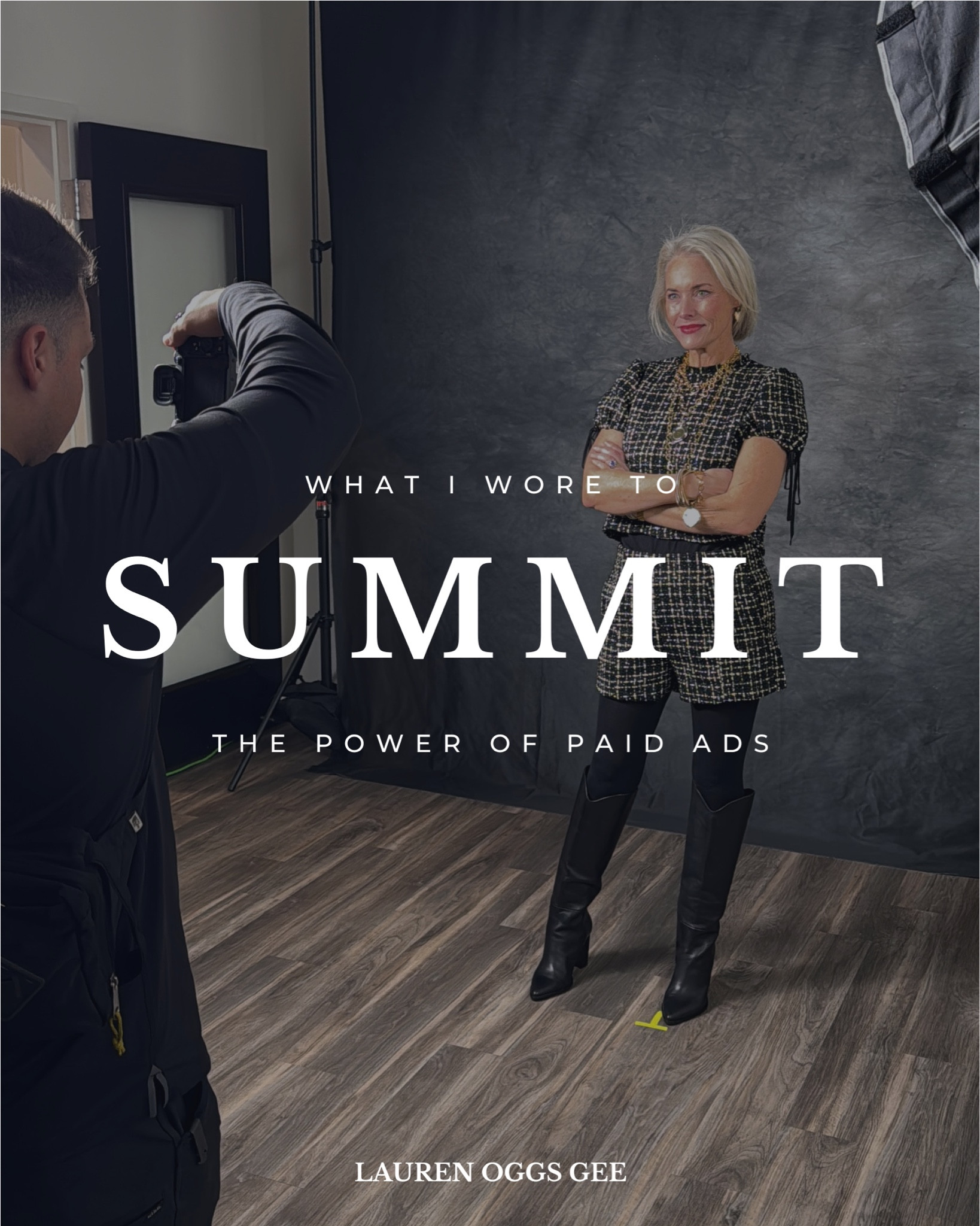 So many amazing outfits, so many statement accessories, and an even better experience at The Power of Paid Ads Summit! I had the best time learning from the best, celebrating incredible influencers and business owners, and soaking up all the knowledge. The energy was unmatched—everyone was so kind, eager to learn, and truly excited to be there!

And if you want to become findable on social platforms and known for what you do, you need to meet Ashley Brock. SHE KNOWS WHAT SHE’S DOING and will help you reach more of an audience through advertisements on Instagram, TikTok, Facebook, Google, and more. 

Swipe through to see all my summit looks! Which one is your fave? 💖 

#MidlifeStyle 
#PaidAdsSummit 
#SummitStyle 
#WomenInBusiness
#affordablefashion
#outfitinspo
#laurenoggsgee
#over50style 
#lookalike
#shopltk
#ltkover50
#ltkover40
#lookforless
#getyourcolonoscopy


#LTKFindsUnder100 #LTKOver40 #LTKStyleTip