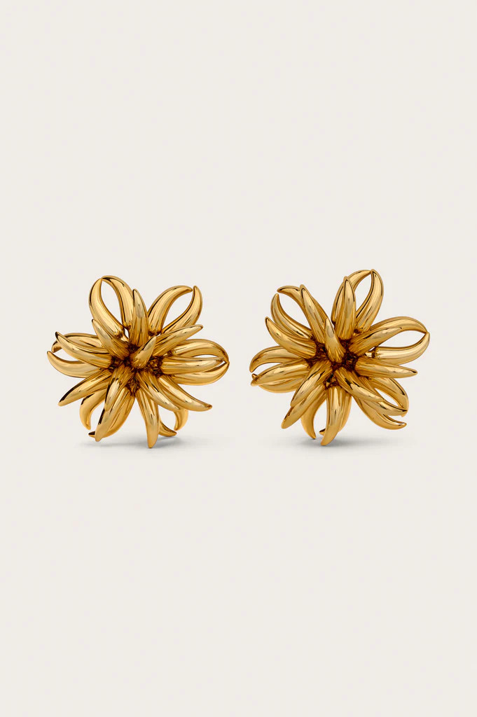 ELEEANA EARRING - SHINY BRASS | Cult Gaia - US