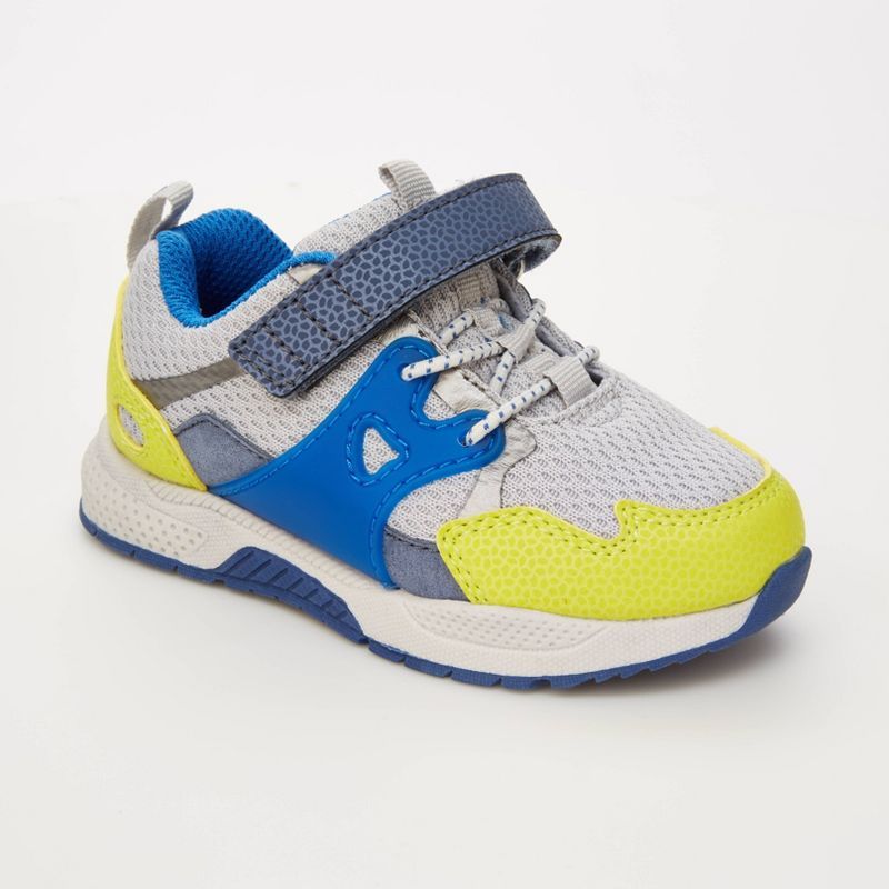 Toddler Boys' Surprize by Stride Rite Maddox Sneakers - Gray | Target