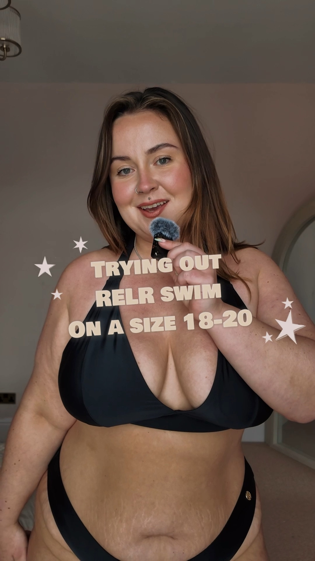 RELR really said, fuller busted girls we’ve got your back! Obsessed and I need all the swim collection immediately #gifted #size18 #size20 