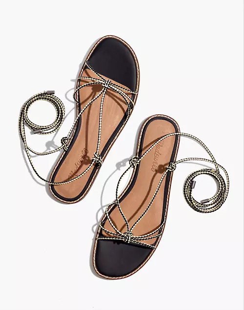 The Katya Lace-Up Sandal | Madewell