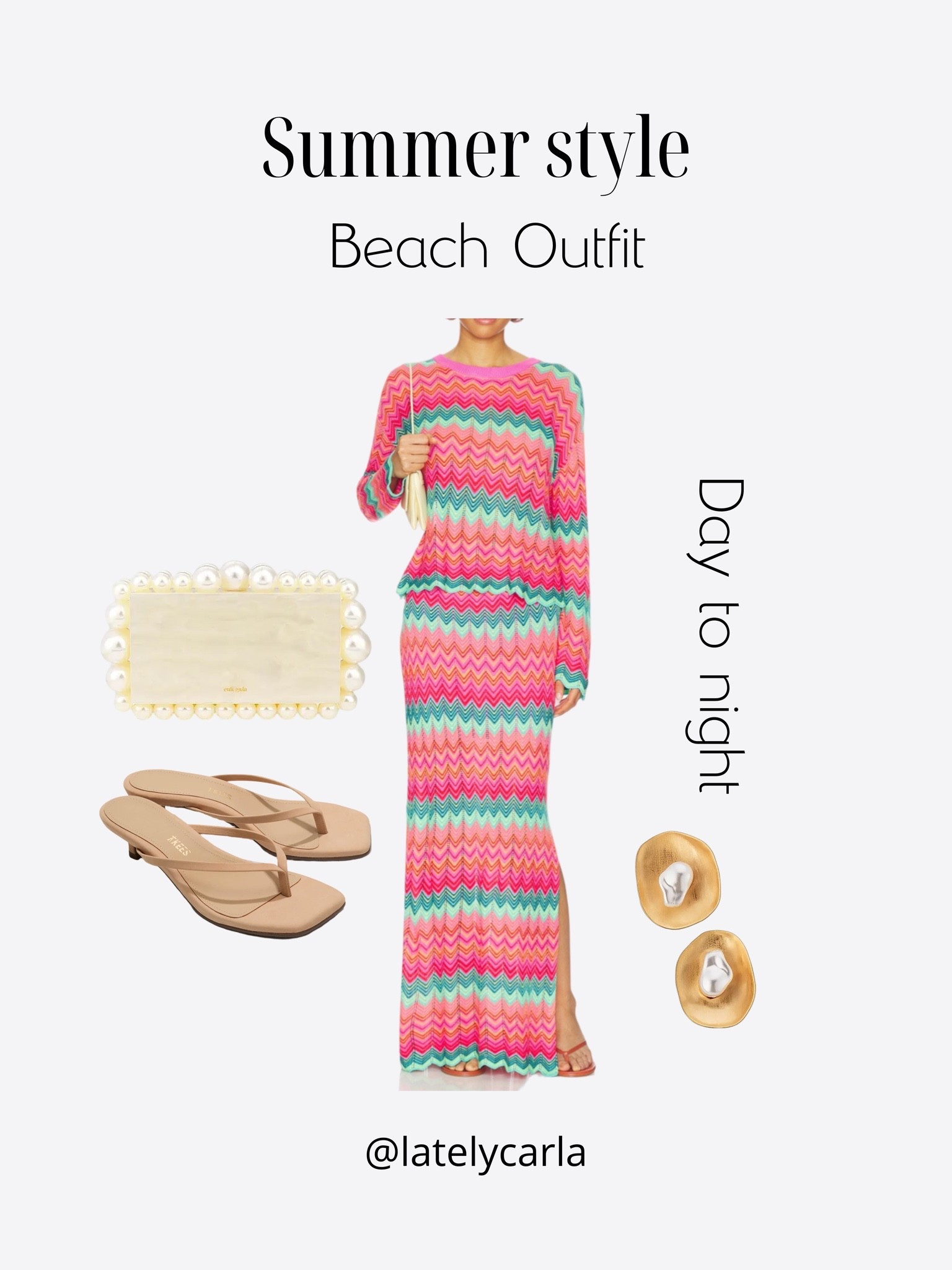 Summer style capsule / Beach outfit from day to night

#LTKootd #LTKTravel