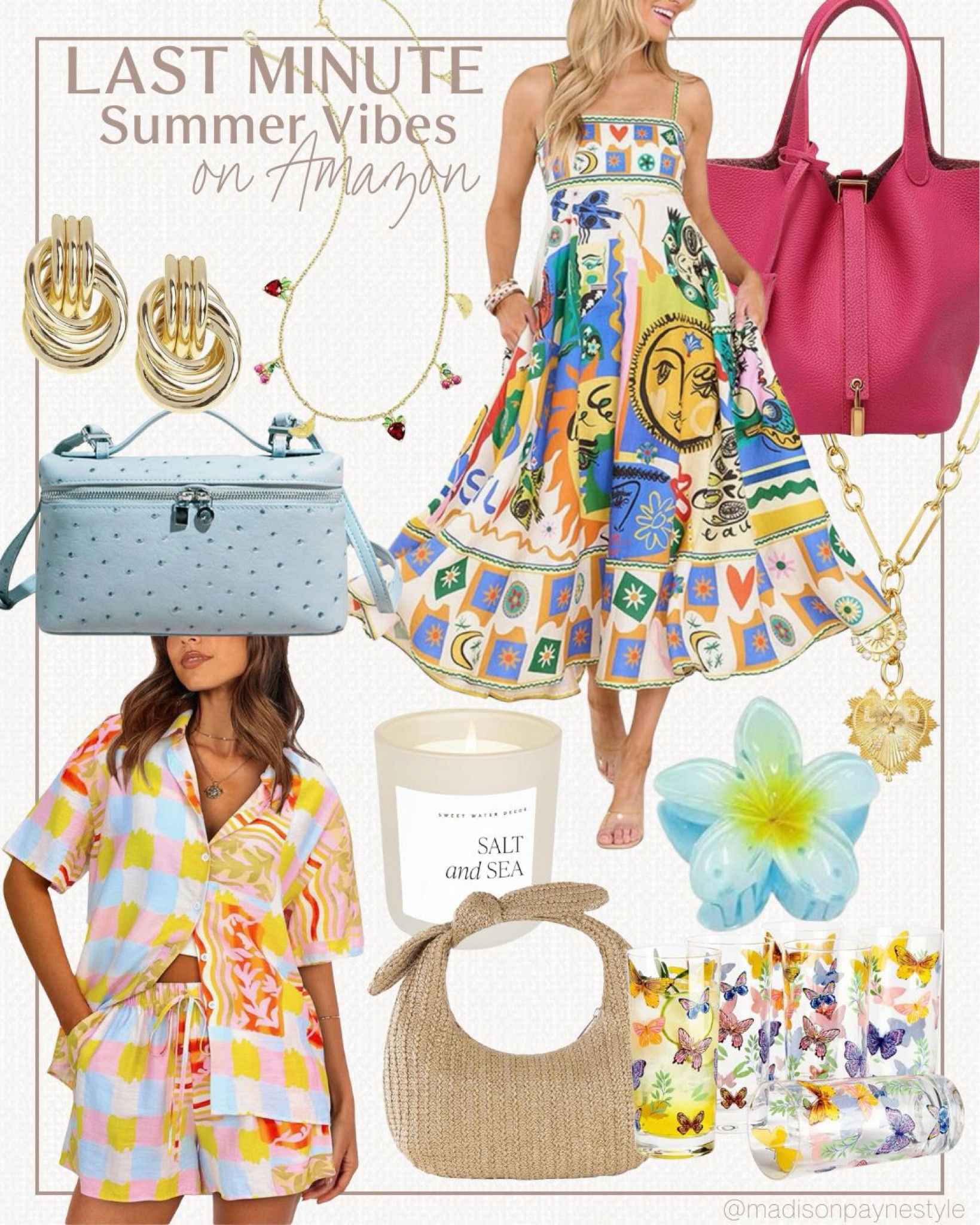 Amazon Summer Vibes ☀️ more Amazon finds linked below!

Amazon, summer finds, Amazon finds, Amazon summer finds, Amazon style, Amazon fashion, summer outfits, Madison Payne 

#LTKFindsUnder50 #LTKStyleTip #LTKSeasonal