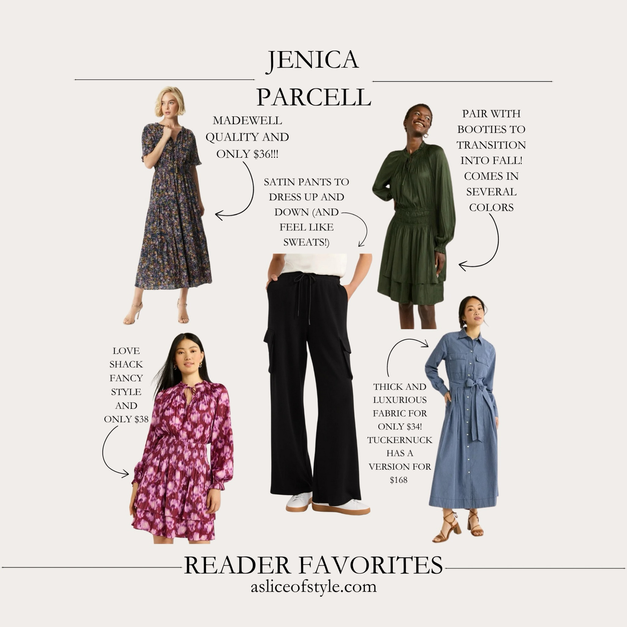 Affordable women’s clothes! Floral dress, satin pants, fall outfit inspiration, family pictures, back to school, teacher outfits 

#LTKBacktoSchool #LTKFindsUnder100 #LTKFindsUnder50