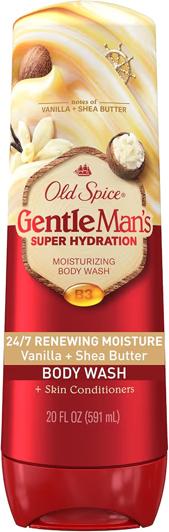 Old Spice Body Wash GentleMan’s Super Hydration for Men, 24/7 Renewing Moisture, Gentle on Skin... | Amazon (US)