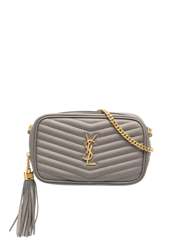Saint Laurent Mono Quilted Mini Bag - Farfetch | Farfetch Global