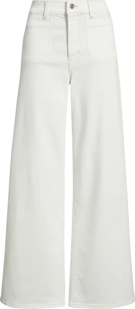 Le Slim Palazzo Patch Pocket High Waist Wide Leg Jeans | Nordstrom