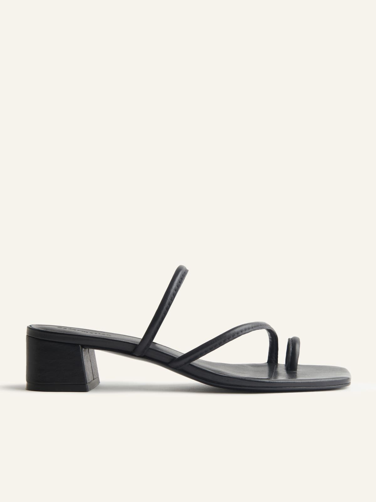 Meena Toe Ring Block Heel Sandal | Reformation (US & AU)