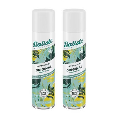 Batiste 2 Pack/5.71oz Each Original Dry Shampoo | Target