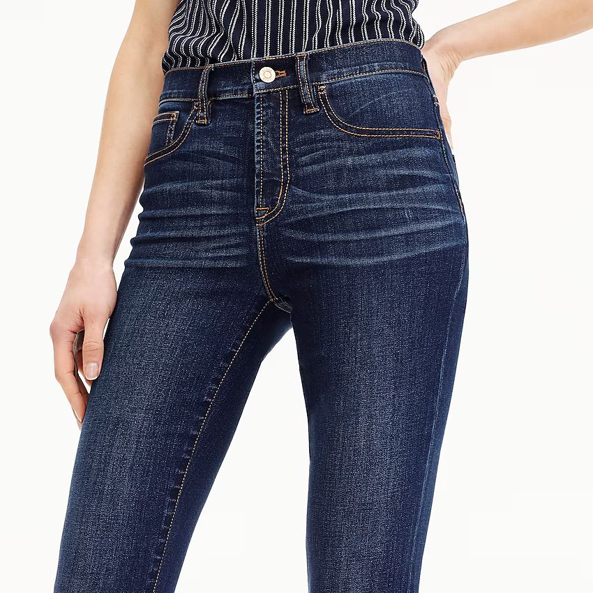 9" high-rise toothpick TENCEL™ jean in Point Lake wash | J.Crew US