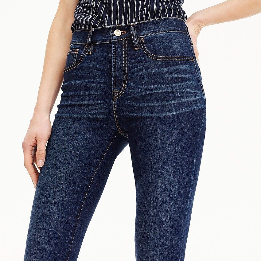 9" high-rise toothpick TENCEL™ jean in Point Lake wash | J.Crew US