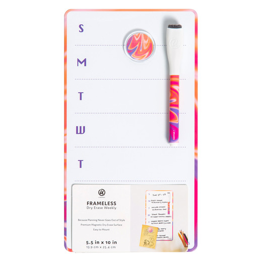 frameless dry erase board 5.5in x 10in | Five Below