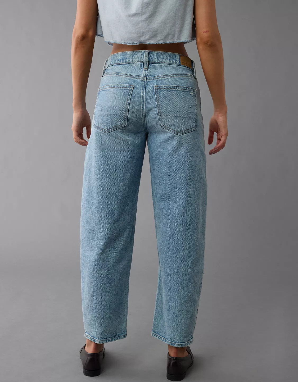 AE Stretch Barrel Jean | American Eagle Outfitters (US & CA)