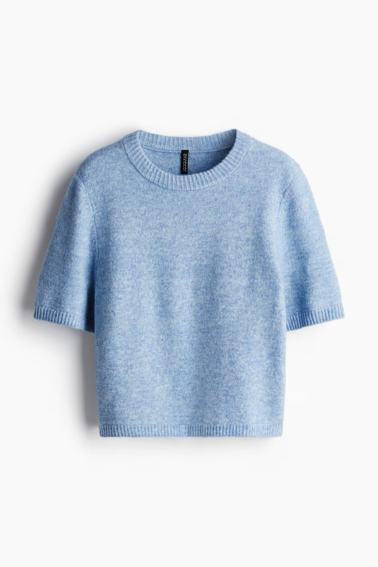 Short-sleeved fine-knit top | H&M (UK, MY, IN, SG, PH, TW, HK)