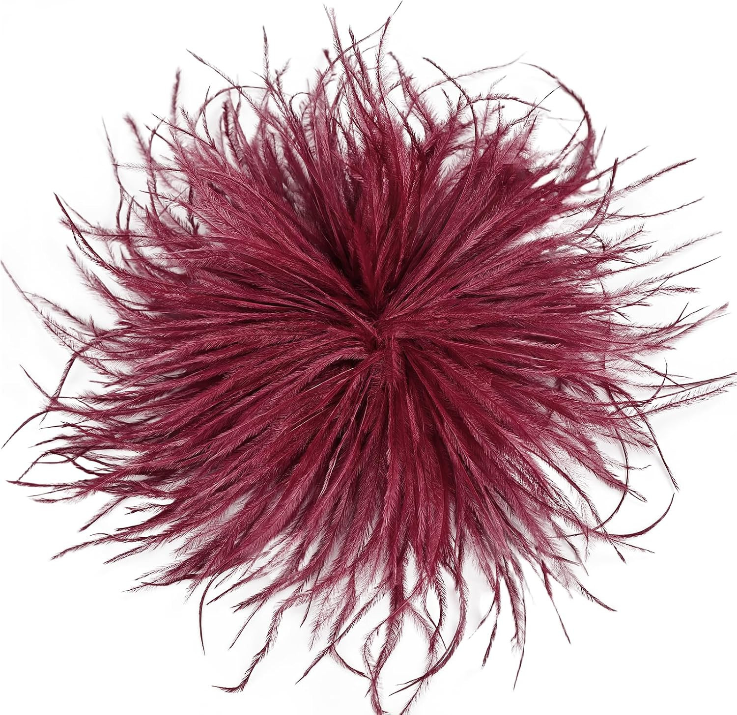 Feather Flower Brooch Pin 150mm Elegant Floral Lapel Pin for Women Men Suit Dress Shawl Accessory for Wedding Party Banquet Dance Banquet Fashion Jewelry Clothes Accessories | Amazon (US)