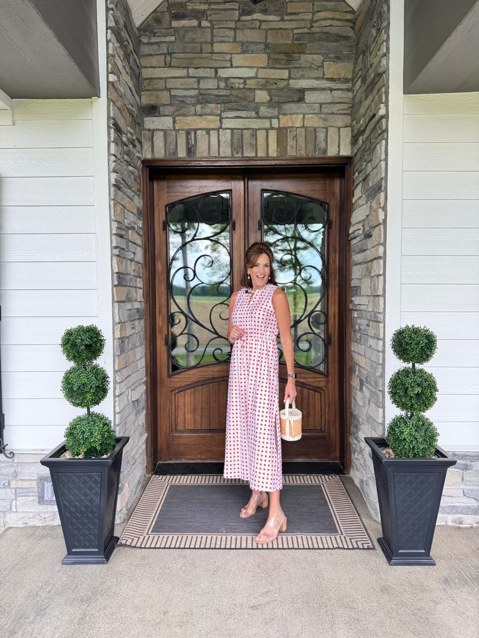 Easy care , easy wear Washable Wrinkle resistant I’m 5’10. All my styles are size medium 
Discount code : Annie15

Summer style, summer dress, vacation dress, event dress, ageless style, over 60 fashion

#LTKSeasonal #LTKTall #LTKootd